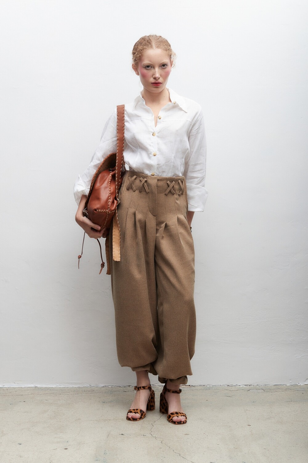 Cross Pants Mostaza