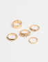 Sets Anillos De metal Set De Anillos Essential - Dorado