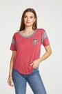 REMERA RECYCLED BLOCKED Rojo