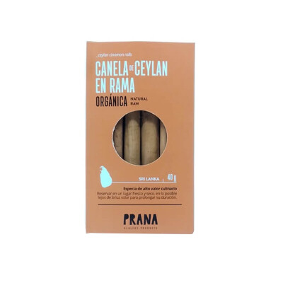 Canela de ceylan en rama 40g Prana Canela de ceylan en rama 40g Prana