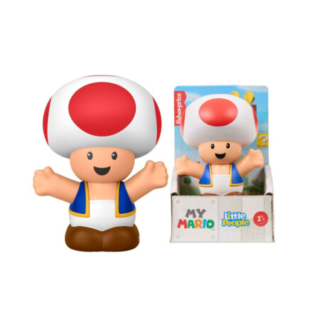 Figura My Mario Little People - Toad (7cm aprox) Figura My Mario Little People - Toad (7cm aprox)