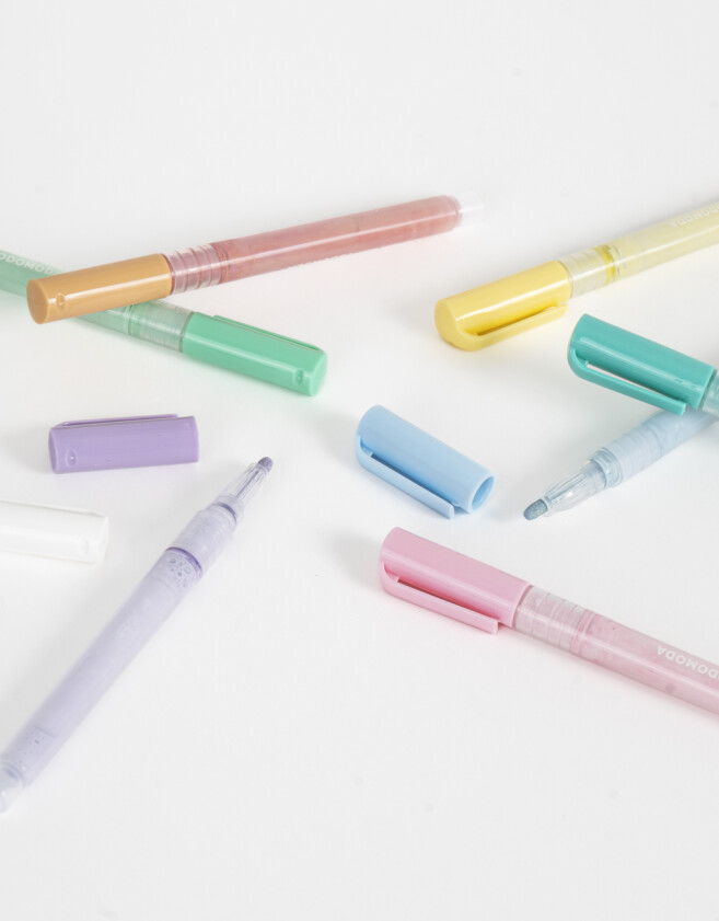 Resaltadores Set Grande Set De Marcadores - Combinacion Multicolor