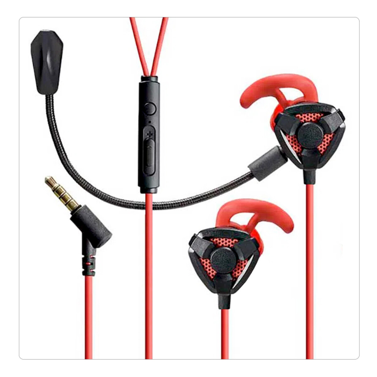 Auricular Gamer Warrior Con Micrófono Extraíble 3.5mm 