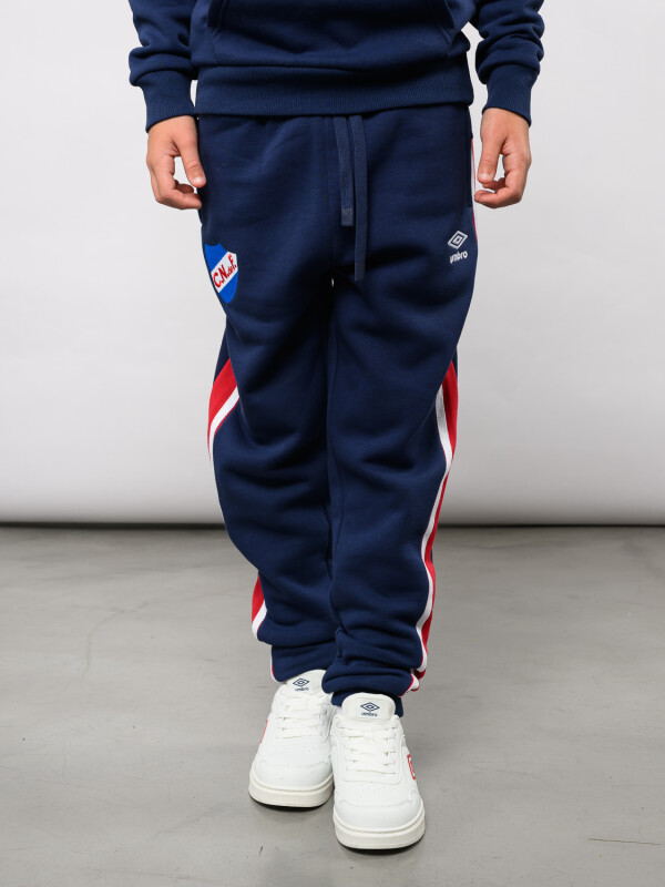 Pantalon Grav Nacional Junior Azul Marino, Rojo