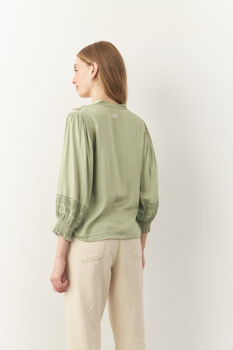 CAMISA ASTRID Verde Hierba