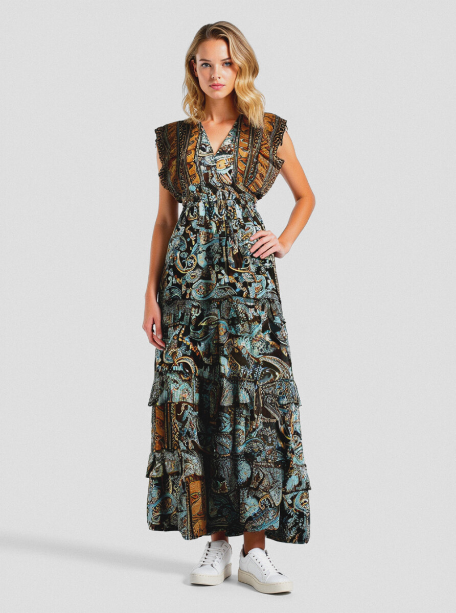 Vestido Fiera - Estampado 2 