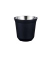 Taza pocillo de acero doble pared - 160ml Negro