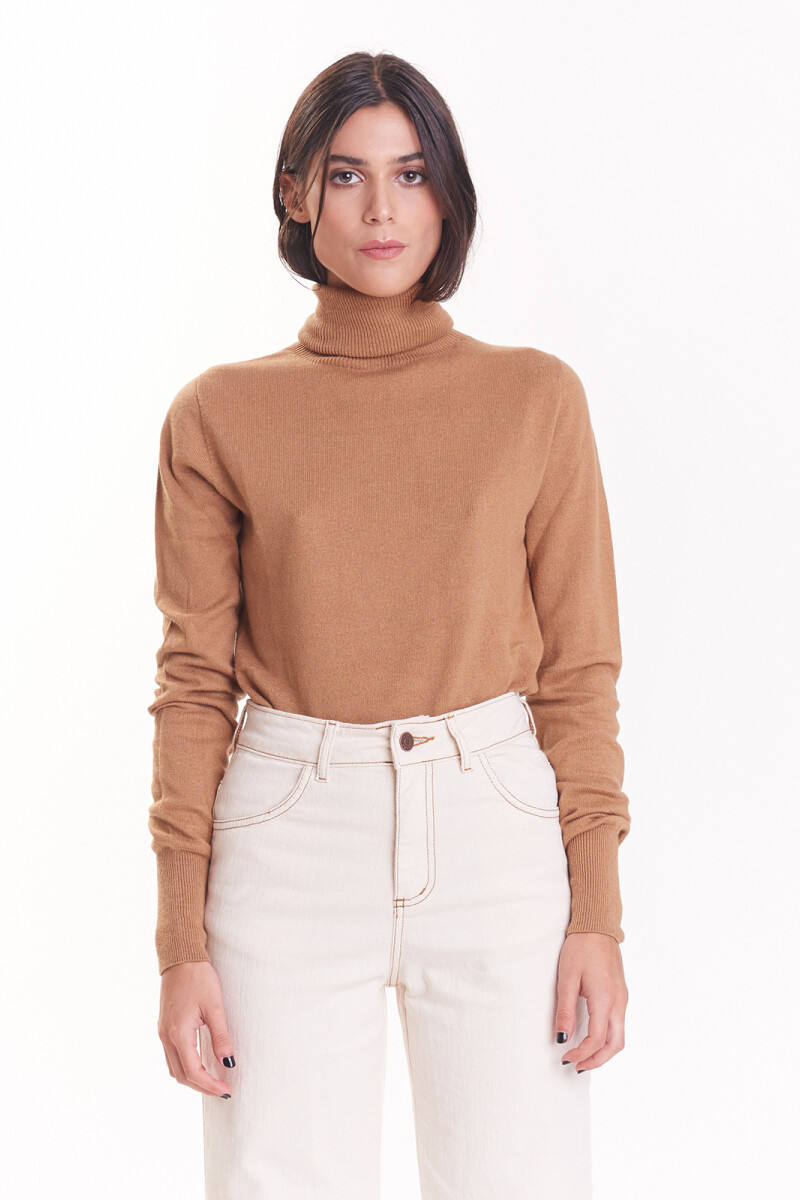 Polera karen Camel