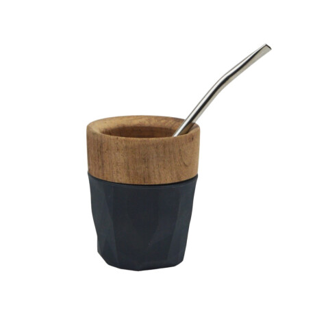 Mate De Madera Rioja Negro