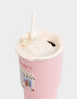 Artículos cocina Vaso De 600 Ml Estampado Con Sorbete - Rosa Claro