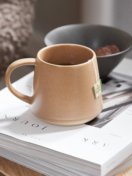 Taza OLLE 33cl Ø10xA9cm marrón Taza OLLE 33cl Ø10xA9cm marrón