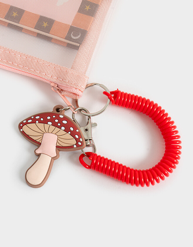 Librería Sets Mesh Set De Librería En Estuche De Mesh Con Strap Y Charm - Combinacion Multicolor