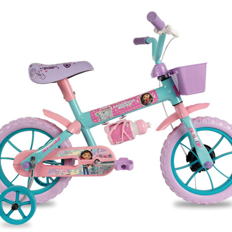 Bicicleta Verden Gabbys Dollhouse Infantil Rod 12 Bicicleta Verden Gabbys Dollhouse Infantil Rod 12
