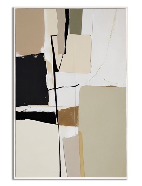 CUADRO CANVAS 60x90cm MARCO FIGURAS ABSTRACTAS 2 CUADRO CANVAS 60x90cm MARCO FIGURAS ABSTRACTAS 2