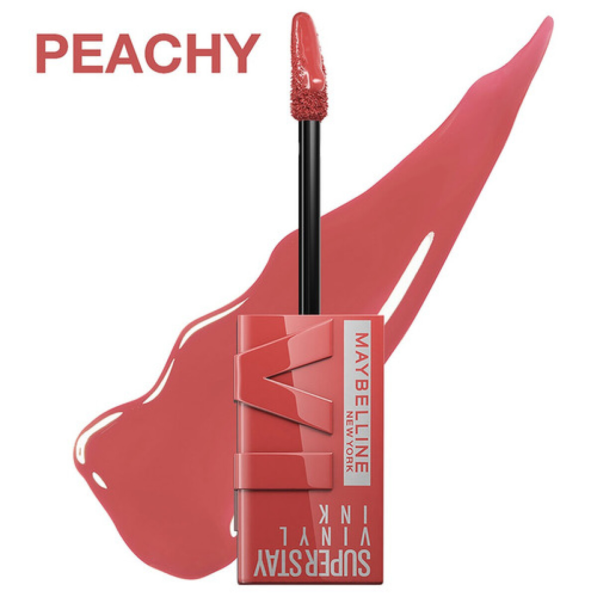 Maybelline Labial Super Stay Vinyl Ink PEACHY N°15 