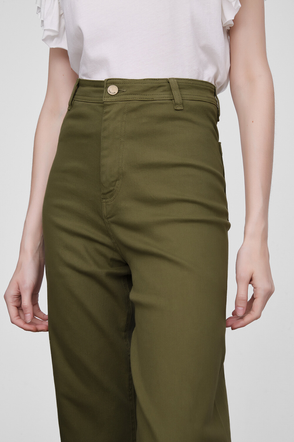 Pantalon Balton Verde Oliva Oscuro