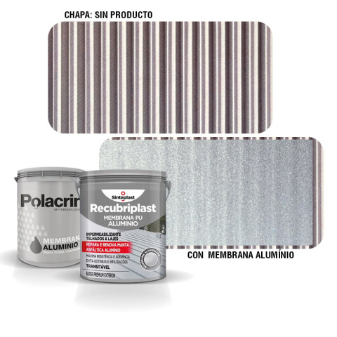 Polacrin Membrana Impermeabilizante Aluminio Polacrin Membrana Impermeabilizante Aluminio