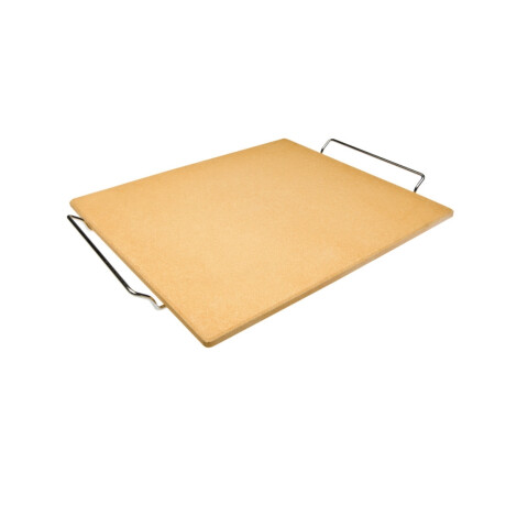 Piedra para Pizza Rectangular con Soporte 38x30 cm Ibili Piedra para Pizza Rectangular con Soporte 38x30 cm Ibili