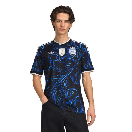 Remera Argentina Camiseta Alternativa Camiseta 2026 De Hombre Negro