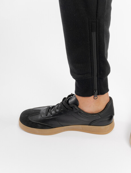 Pantalon felpa Gael negro