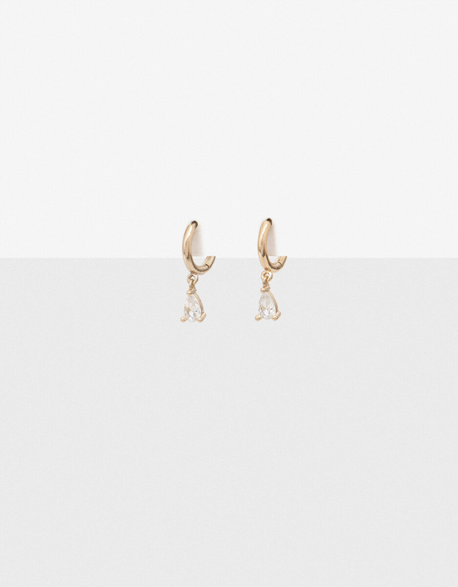 Aros Argolla Con Cubic Zirconia 