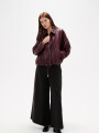 Campera Cardia Cereza Oscuro