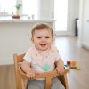 Babero bandana con mordillo BUBA unicornio pastel