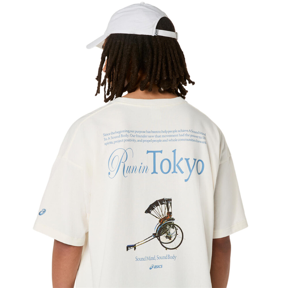 Polo Training Heritage Heavy Cotton Run City Tee Unisex Cream/tokyo