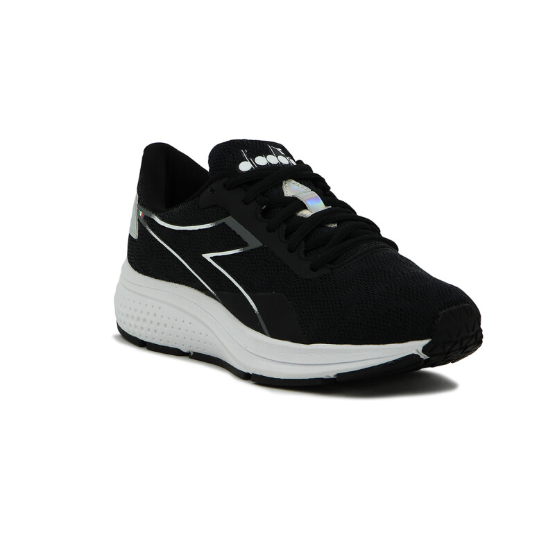 Championes Deportivos Mujer Diadora Active Passo 2 Negro-blanco