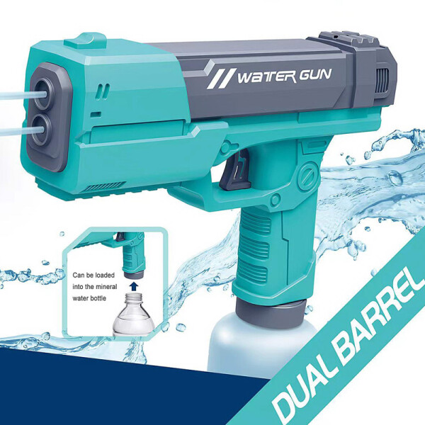 Pistola De Agua Eléctrica Azul
