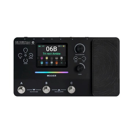 Pedal Multiefectos Mooer Ge100 Pro Li Con Bateria Pedal Multiefectos Mooer Ge100 Pro Li Con Bateria