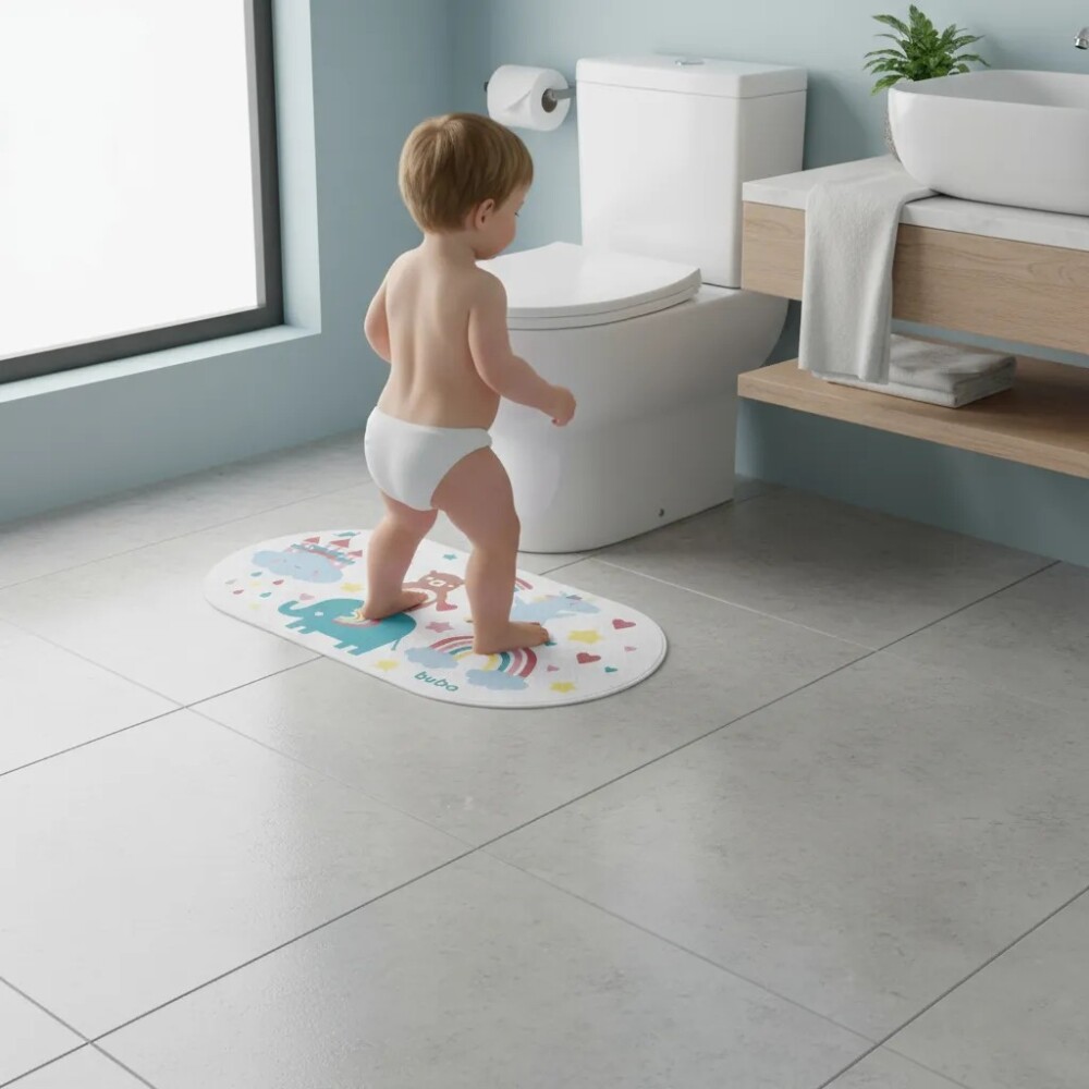 Alfombra de baño BUBA forest oso