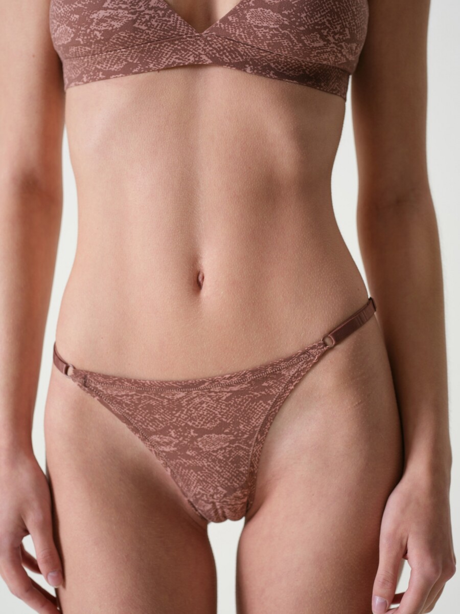 Tanga Soft Touch - Reptil Print 