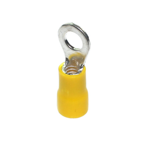 Terminal anillo M5 p/cables: 2,7-6,0mm2 amarillo HR0606W