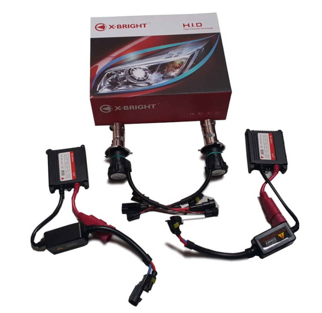 LAMPARA - XENON KIT 12V H4 P43 HID 6000K - 