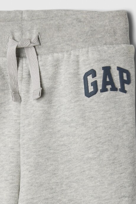 Pantalón Deportivo Logo Gap Recto Toddler Niño Light Heather Grey B08