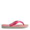 Sandalias Infantiles Havaianas Hav.Kids Flores Blanco - Rosado - Fucsia