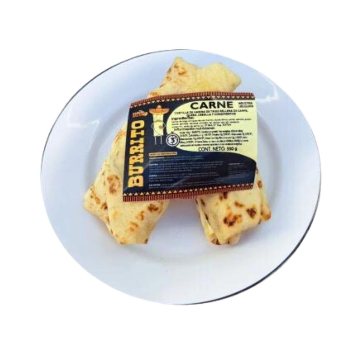 Burritos carne y queso - 300 gr 