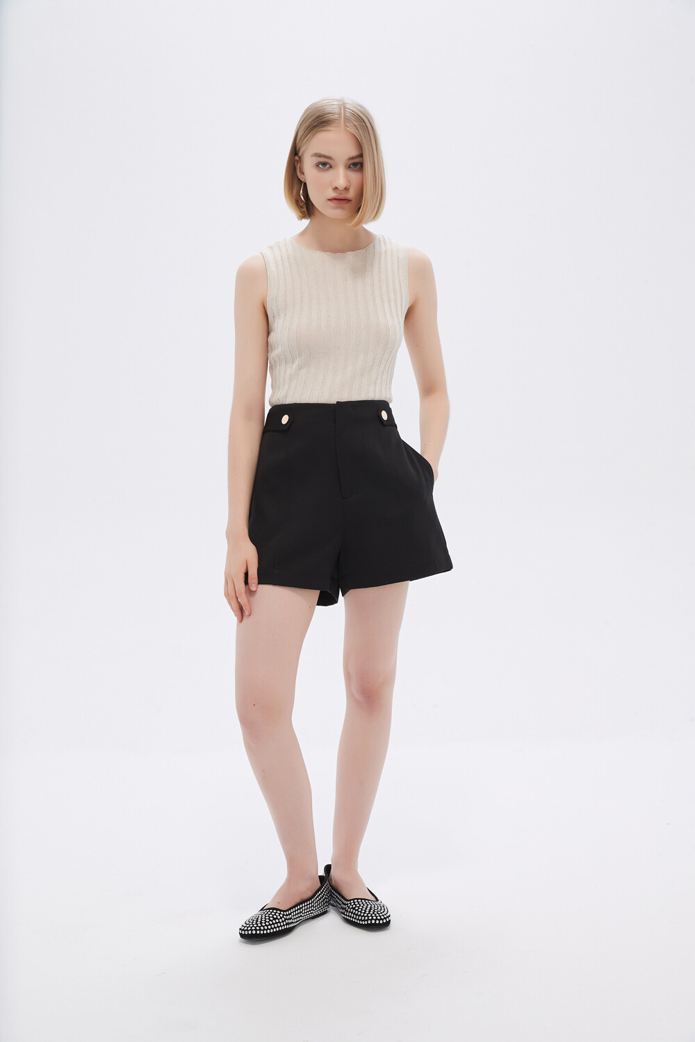 Short Alabas Negro