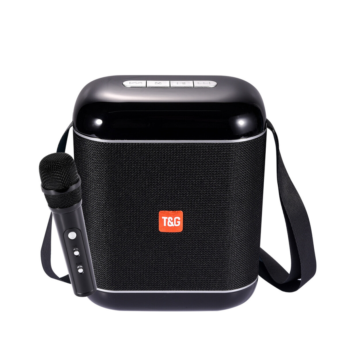 Parlante portátil bluetooth TG523K mini karaoke micrófono 