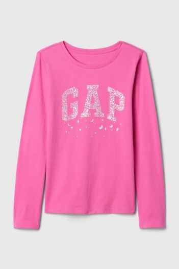 Remera Gràfico Manga Larga Niña Happy Pink