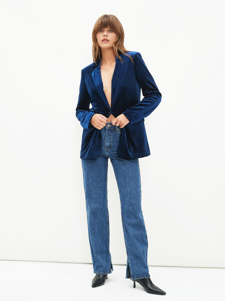 BLAZER NATI AZUL OSCURO