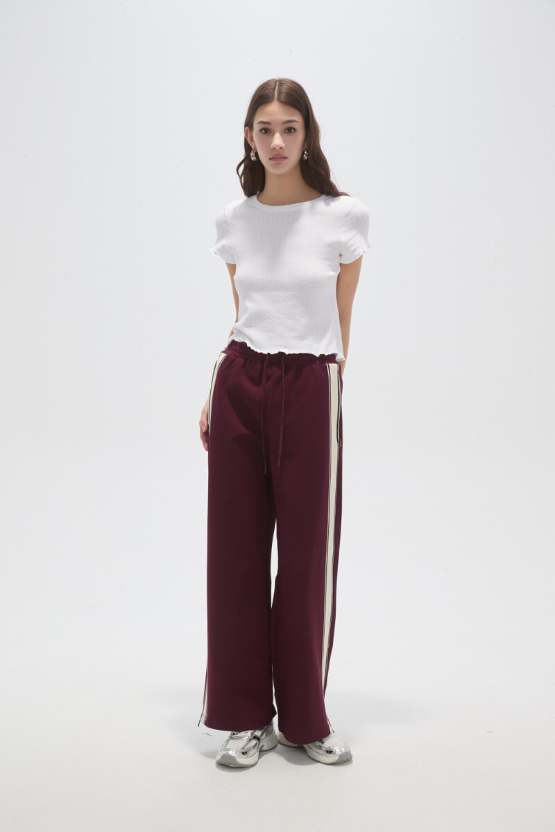 Pantalon Ilmar - Cereza Oscuro 