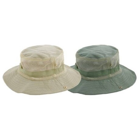 Sombrero Explorador en Poliéster y Algodón Arye Verde