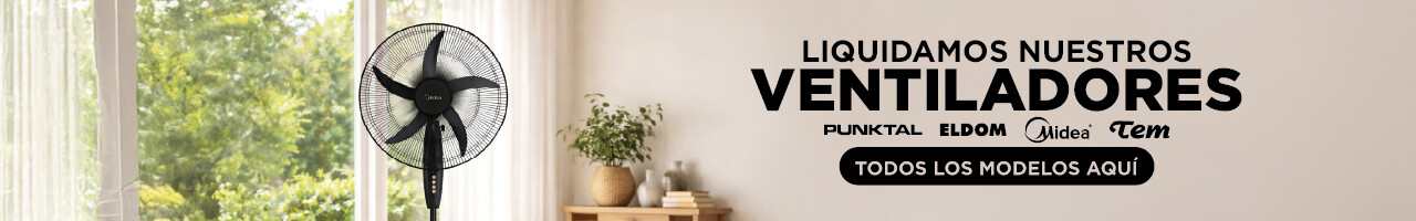 Liquidamos nuestros ventiladores en La Tentación