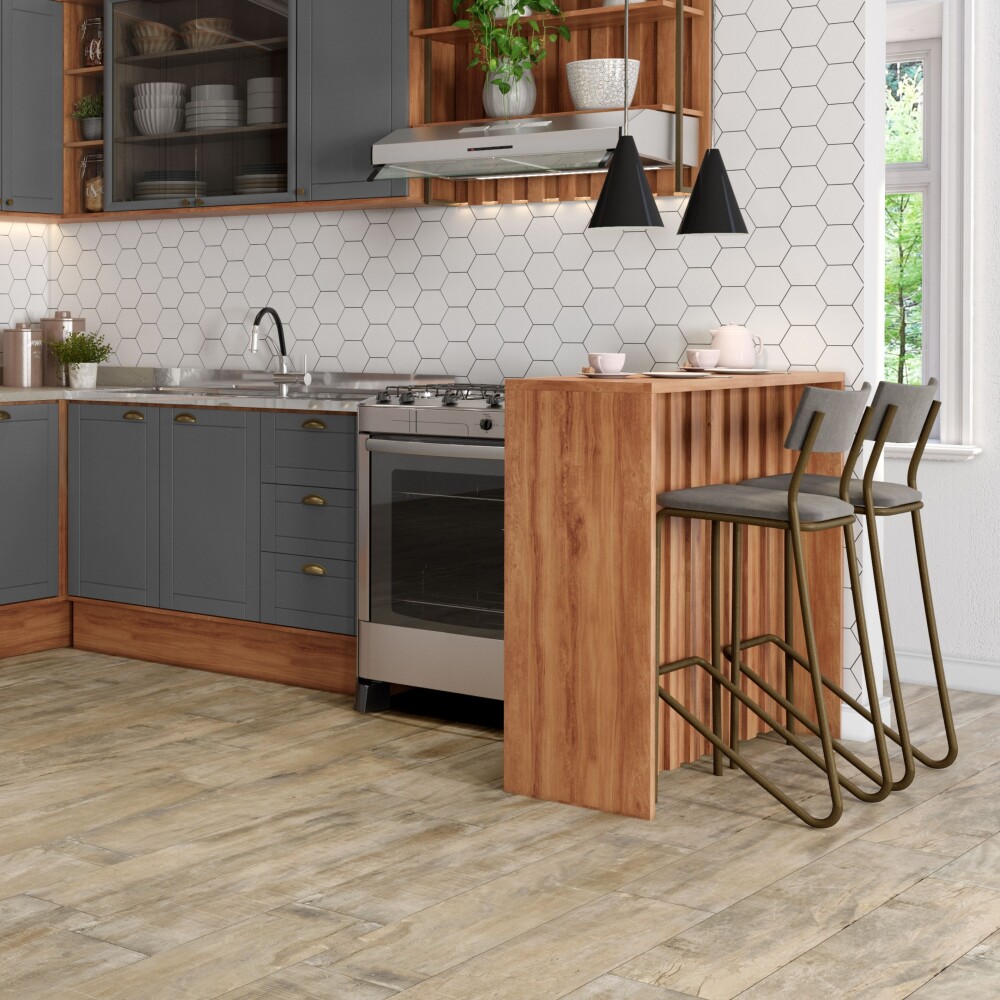 Isla desayunador - Americana 120 cm Marron Isla desayunador - Americana 120 cm Marron