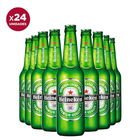 Cerveza Heineken Long Neck 24 unidades 330 ml
