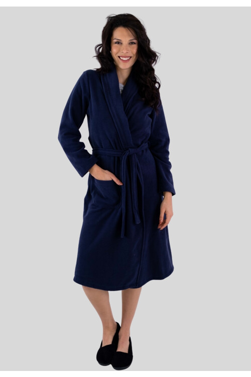 BATA LISA EN POLAR AZUL MARINO