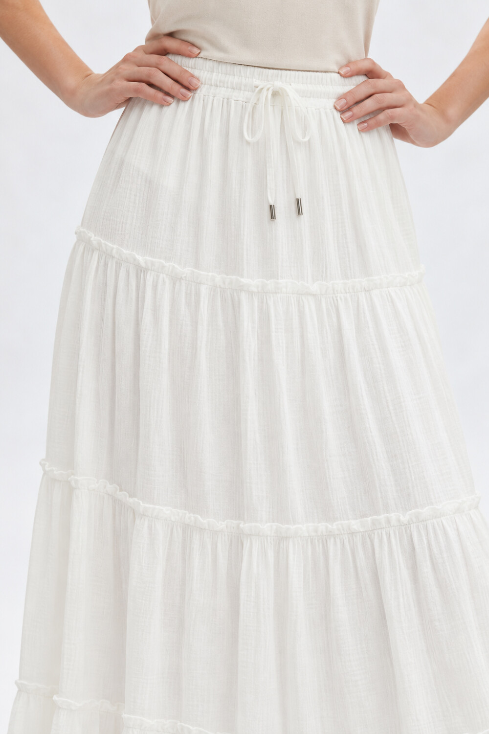 Falda Abalin Marfil / Off White