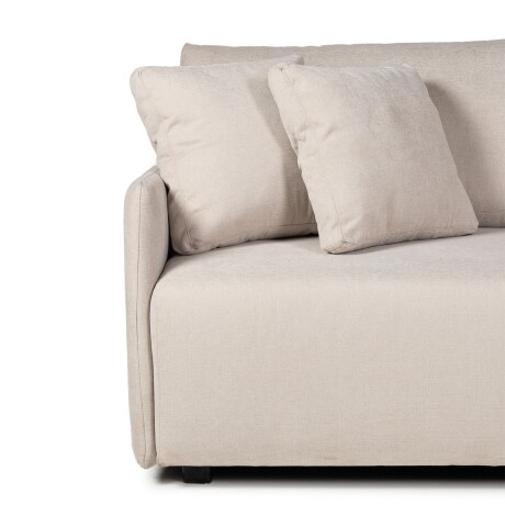 Rinconera Modulare - Tela Microfibra - Chaise derecho FX4-10 (Beige)